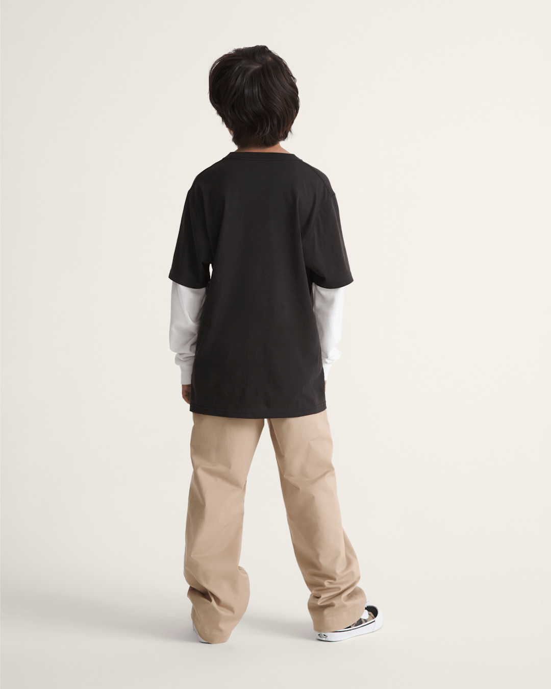 Kids Authentic Chino Loose Pant in Incense Brown | Vans online
