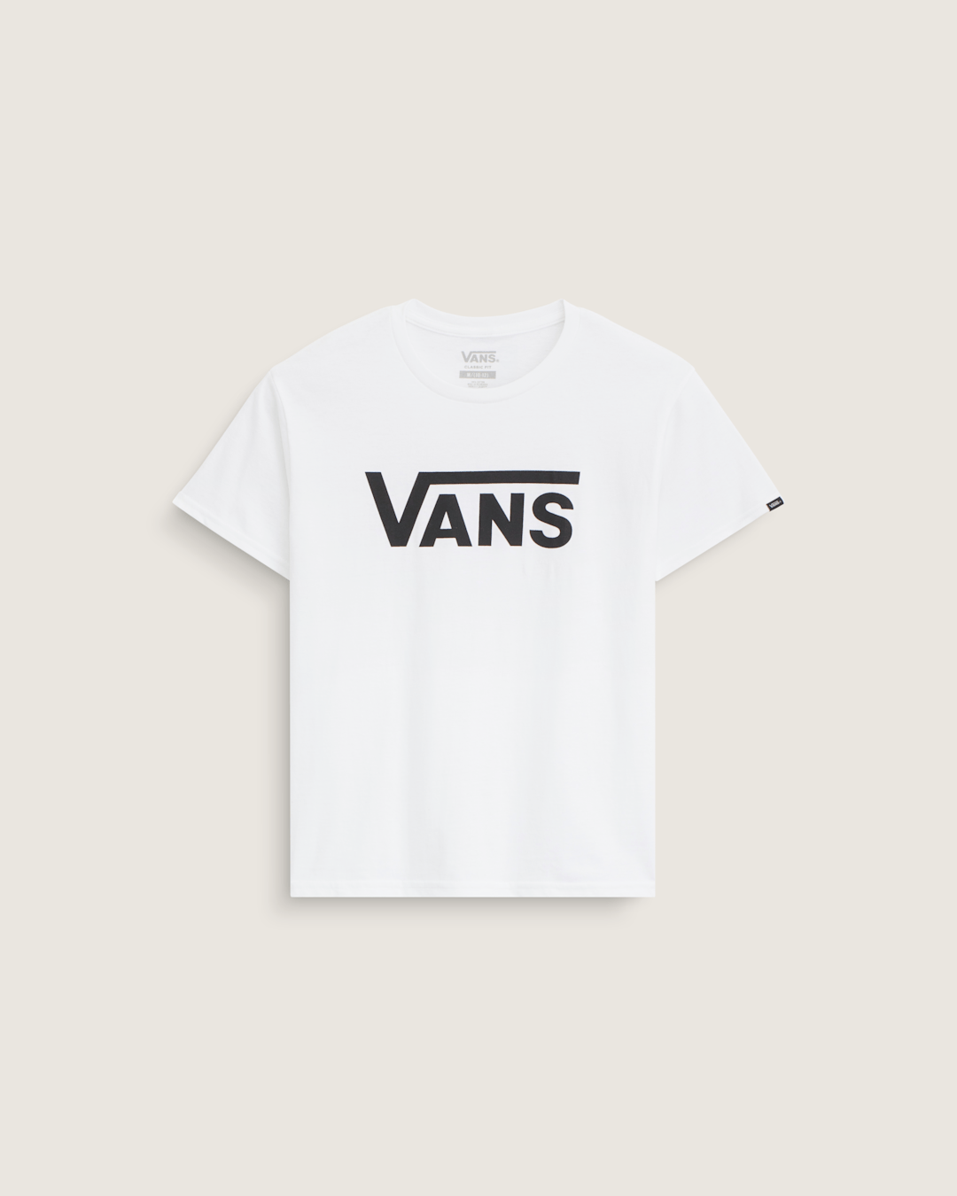 Kids Classic White/Black T-Shirt | Vans outlet