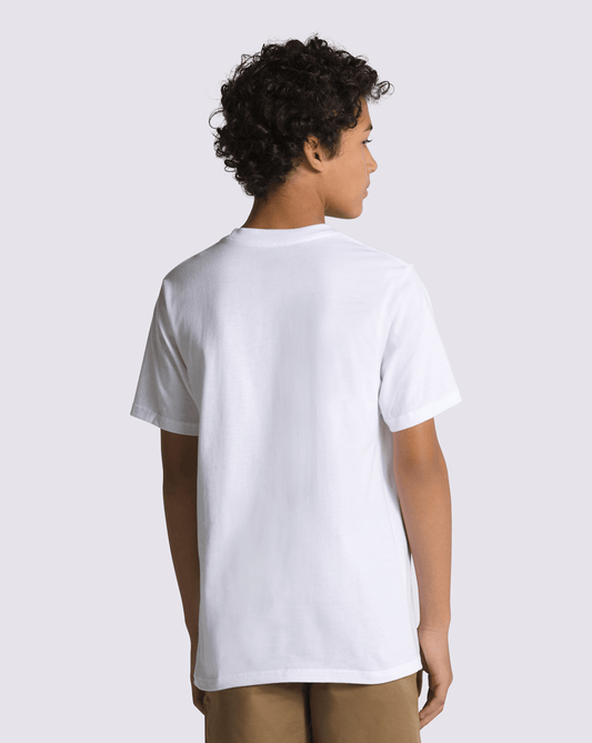 Kids Classic White/Black T-Shirt | Vans outlet