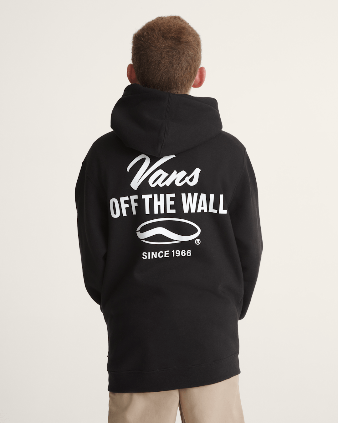 Kids Vans Repair Shop Pullover Hoodie in Black | Vans near me