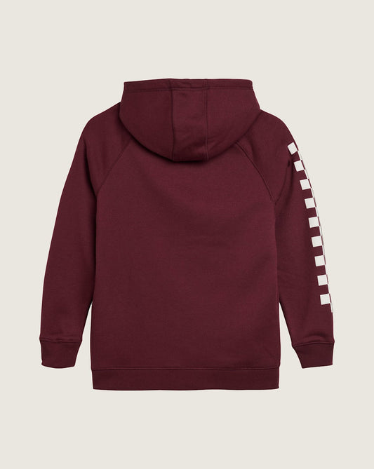 Kids Stacked Box Sweatshirt in Port Royale Red | Vans discount
