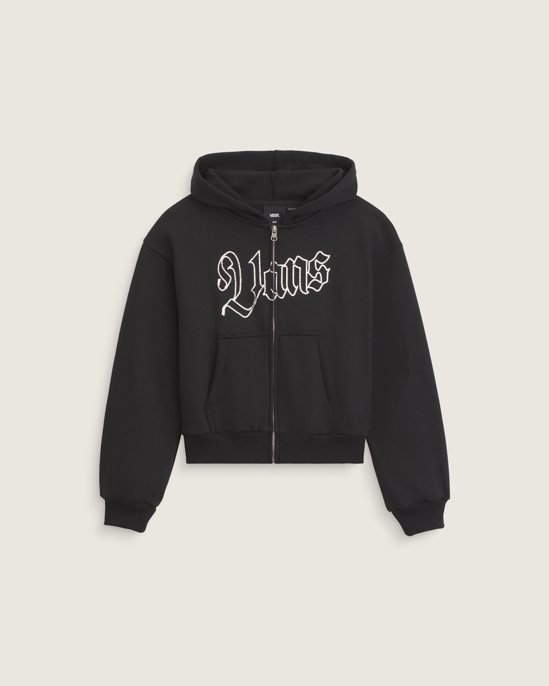 Kids Shining Zip Hoodie in Black | Vans online