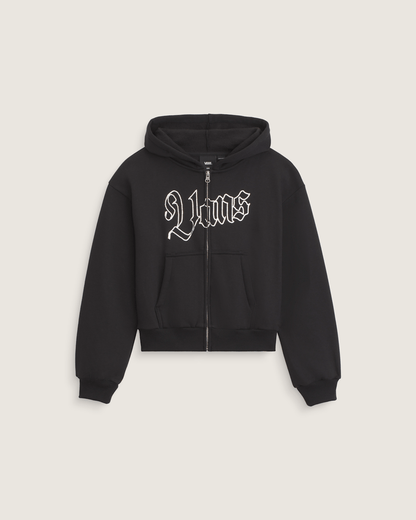 Kids Shining Zip Hoodie in Black | Vans online
