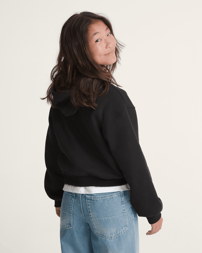 Kids Shining Zip Hoodie in Black | Vans online