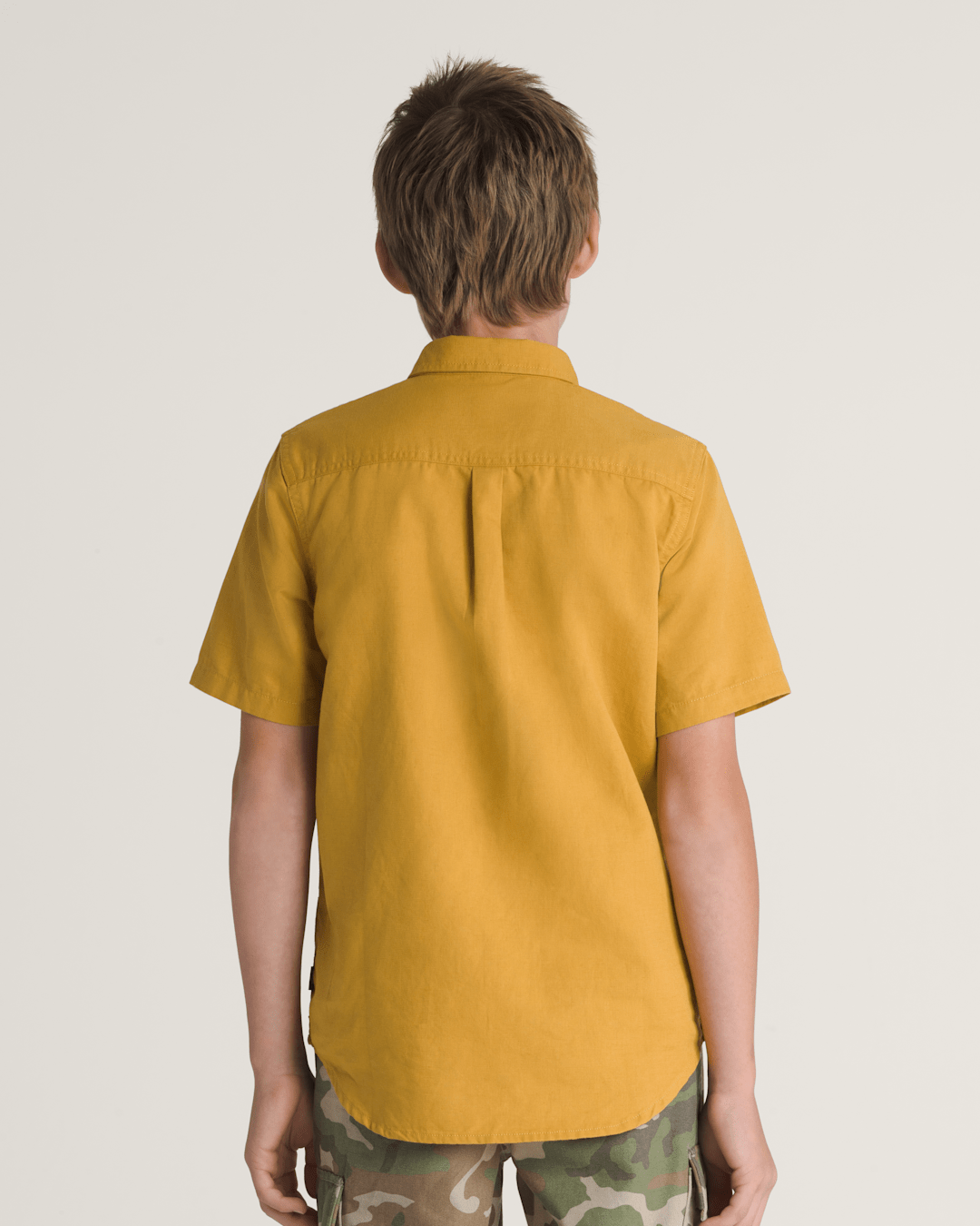 Kids Lawson Woven Shirt in Harvest Gold Yellow | Vans sale