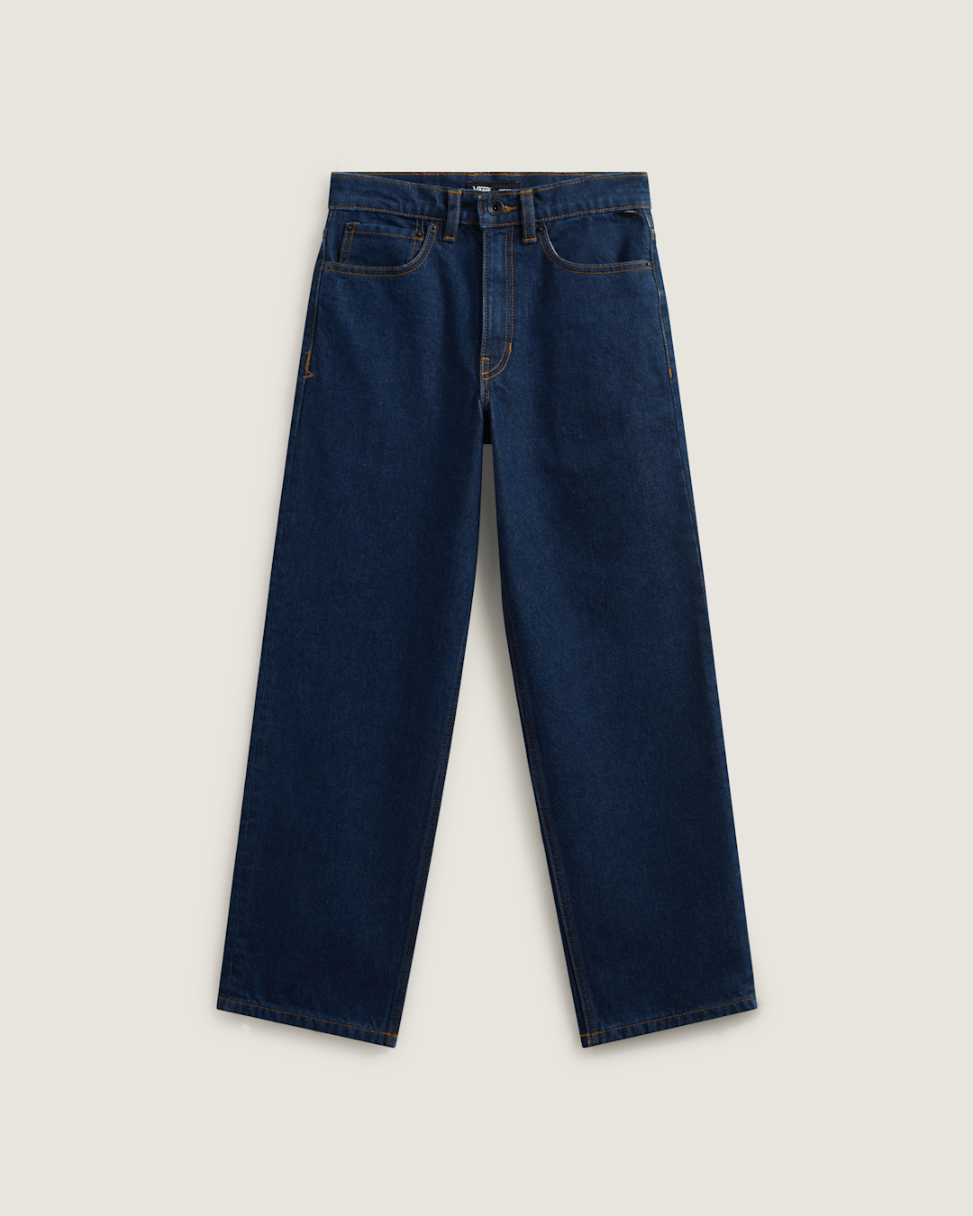 Kids Check-5 Loose Denim Pants in Midnight Blue | Vans online