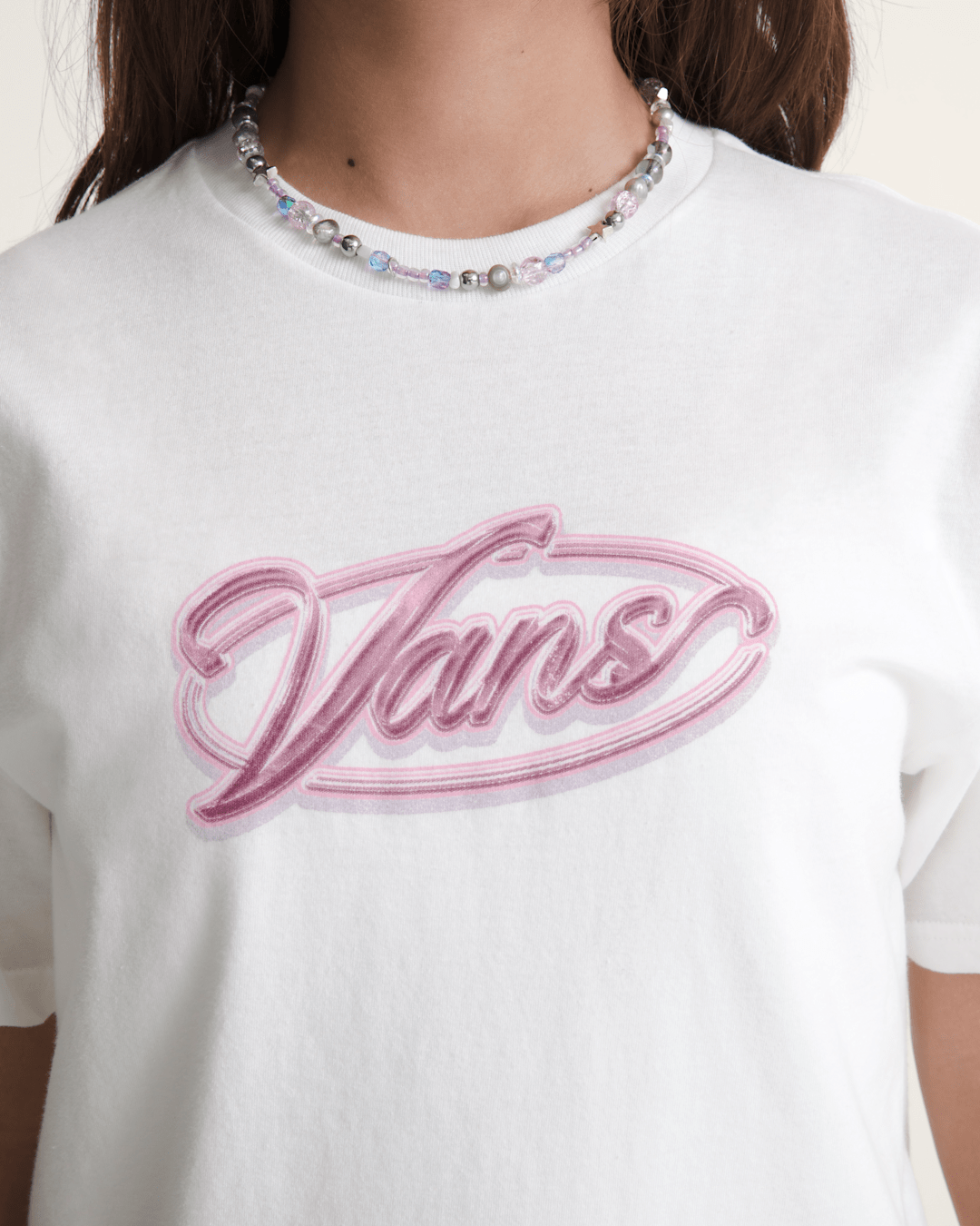 Kids Cloud Rush T-Shirt in White | Vans near me
