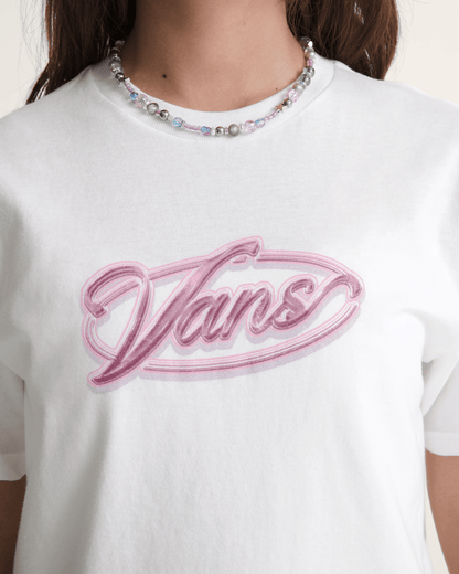 Kids Cloud Rush T-Shirt in White | Vans near me