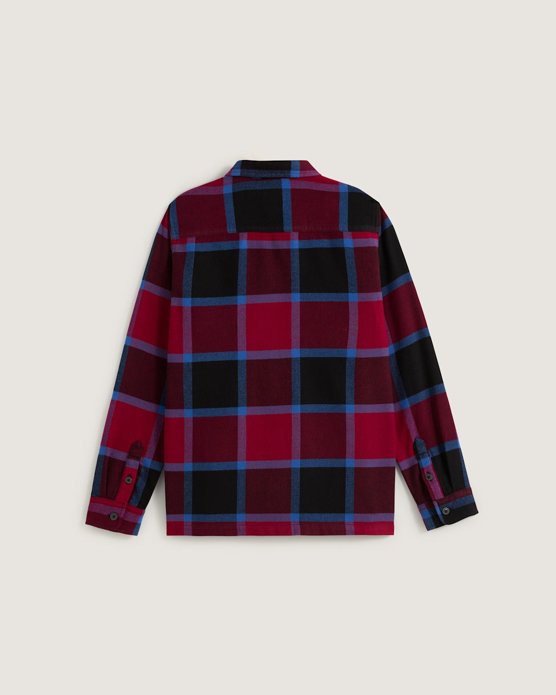 Kids Larkspur Plaid Flannel Shirt in Bordeaux Red / Black | Vans online