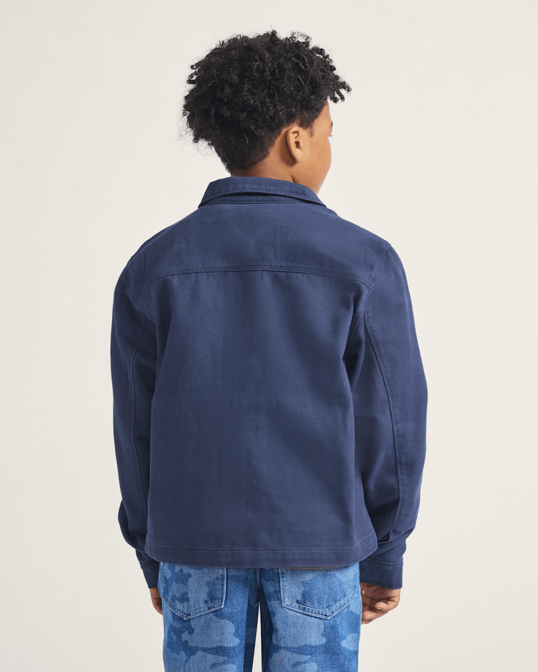 Kids Mcavoy Zip Station Jacket in Parisian Night Blue | Vans on sale