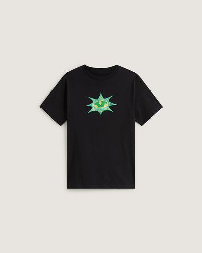 Kids Star Checker T-Shirt in Black | Vans on sale