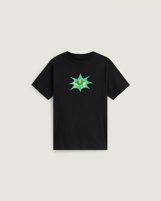 Kids Star Checker T-Shirt in Black | Vans on sale