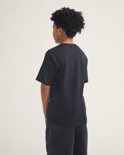 Kids Star Checker T-Shirt in Black | Vans on sale
