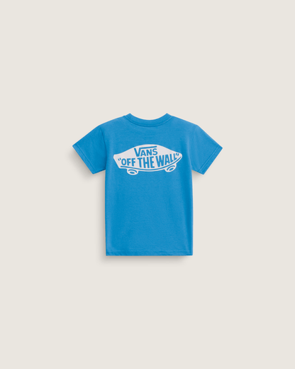Little Kids Double Standard T-Shirt in Bright Azure Blue | Vans discount