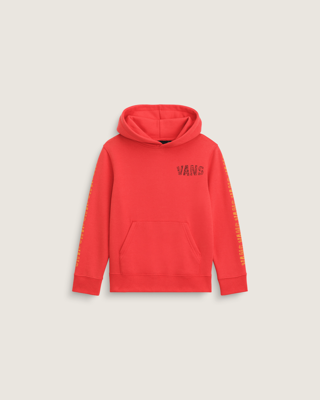 Little Kids Racing Flames Pullover Hoodie in Crimson Haze Red | Vans online