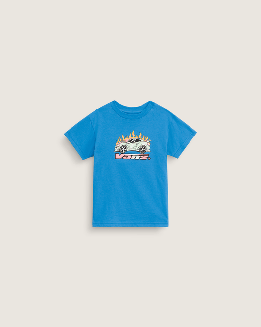 Little Kids Formula V66 T-Shirt in Bright Azure Blue | Vans sale