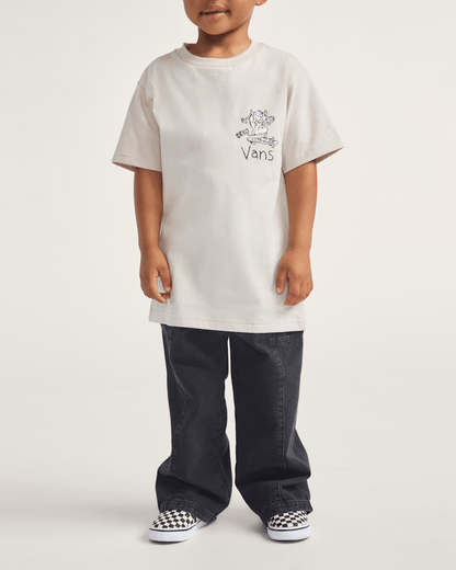 Little Kids Naithin Denim Pants in Black | Vans on sale