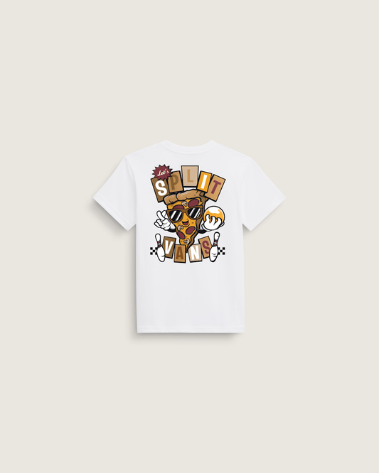 Little Kids Let's Split T-Shirt in White | Vans outlet
