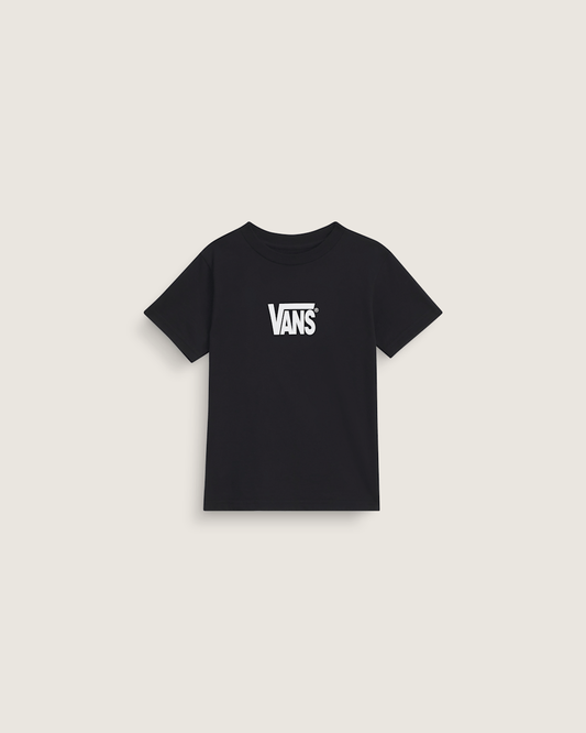 Little Kids Stretch Logo T-Shirt in Black | Vans sale