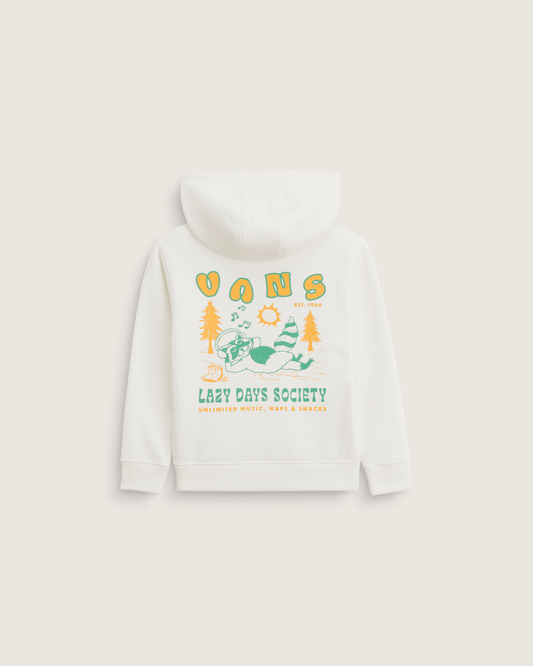 Little Kids Lazy Daze Pullover Sweatshirt in Marshmallow White | Vans discount