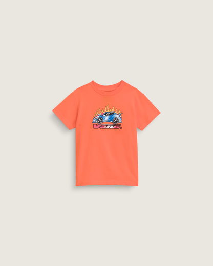 Little Kids Formula V66 T-Shirt in Flame Red | Vans near me