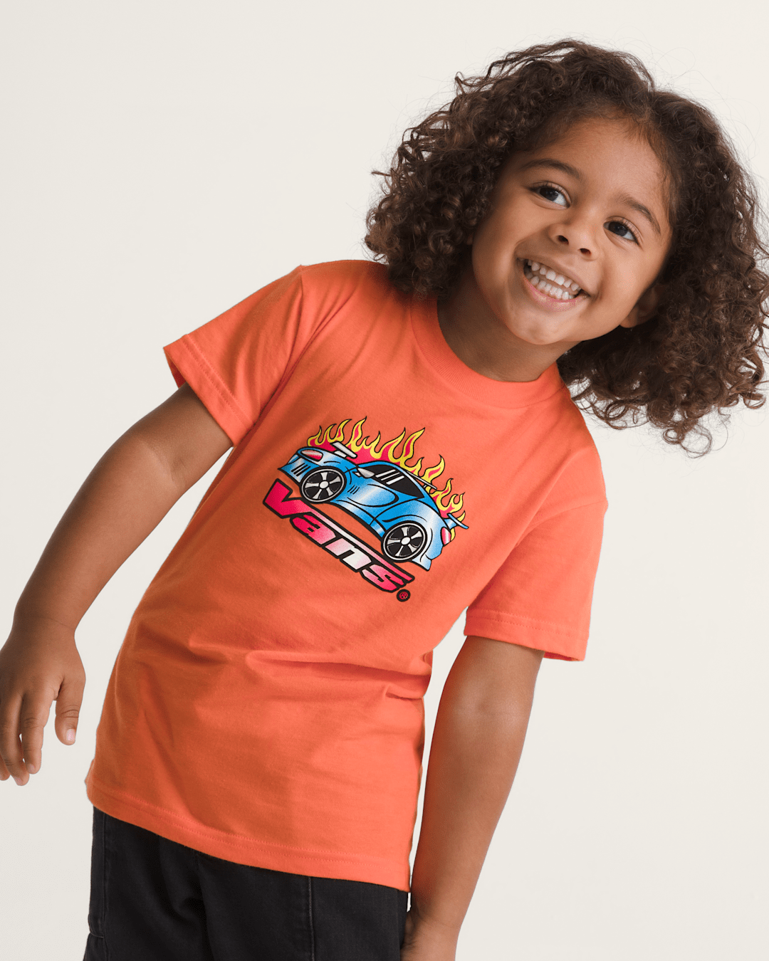 Little Kids Formula V66 T-Shirt in Flame Red | Vans near me