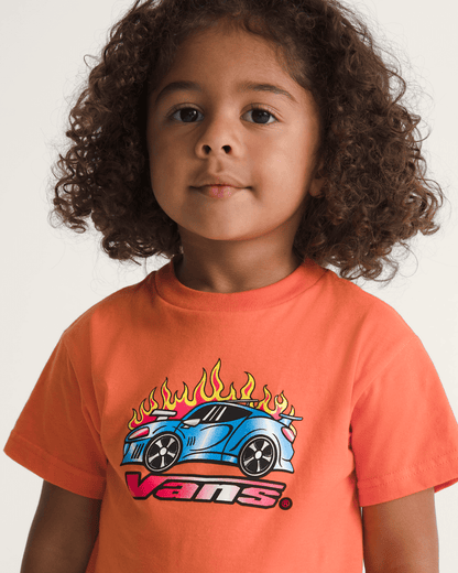 Little Kids Formula V66 T-Shirt in Flame Red | Vans near me