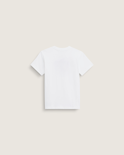 Little Kids Stretch Logo T-Shirt in White | Vans sale