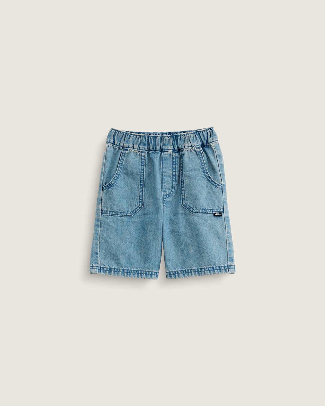 Little Kids Blair Denim Shorts in Stonewash Blue | Vans discount