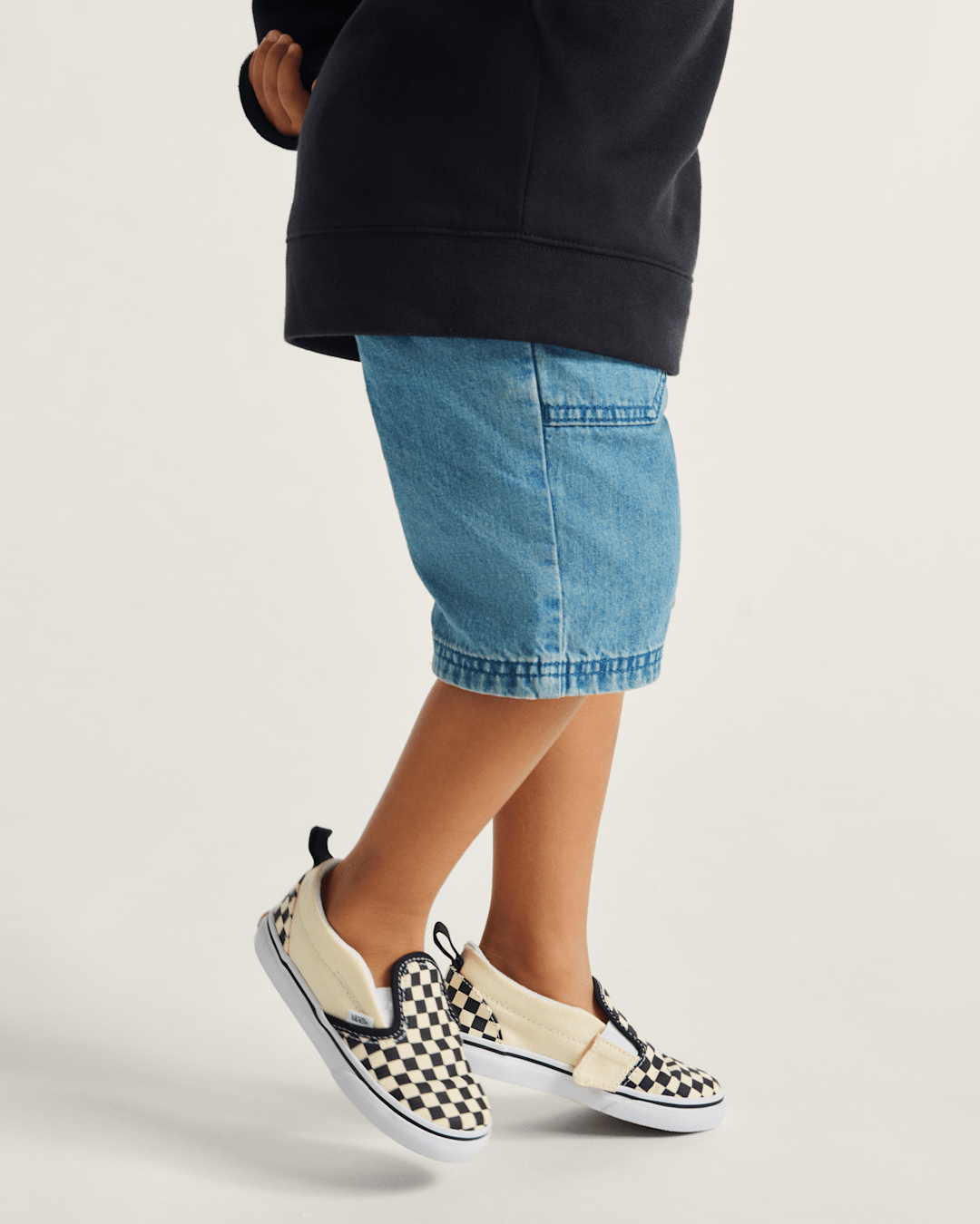 Little Kids Blair Denim Shorts in Stonewash Blue | Vans discount