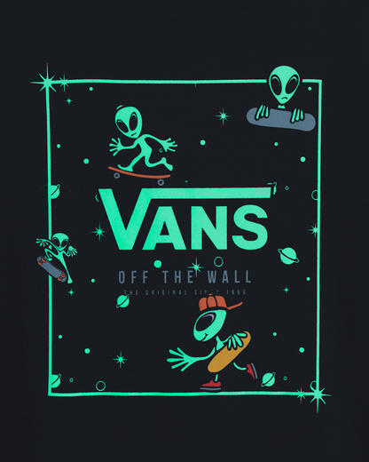 Little Kids Zero Gravity T-Shirt in Black | Vans outlet