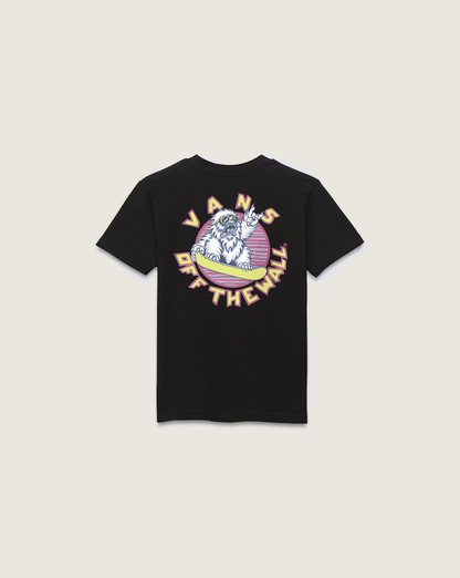 Little Kids Yeti Jam T-Shirt in Black | Vans on sale