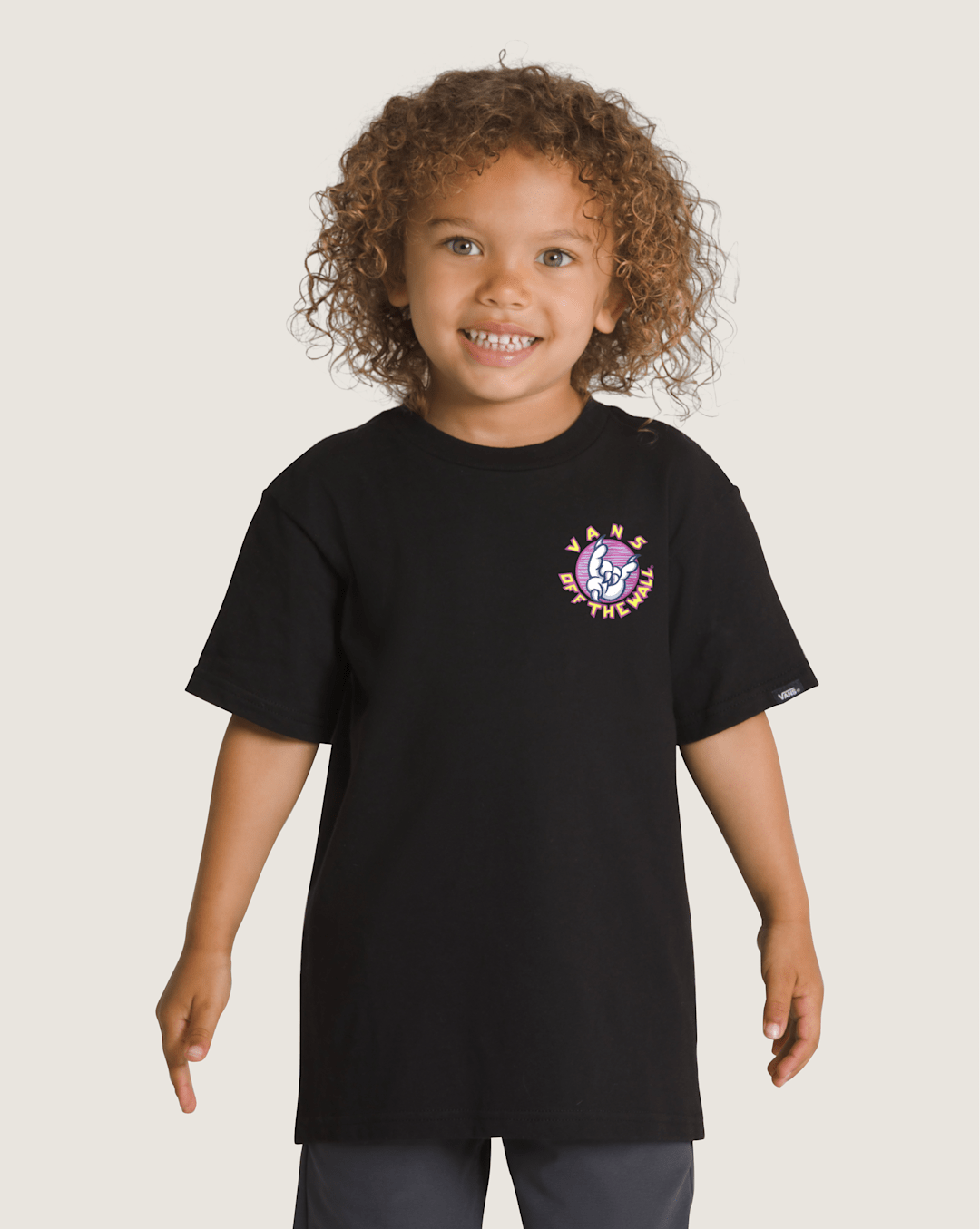 Little Kids Yeti Jam T-Shirt in Black | Vans on sale