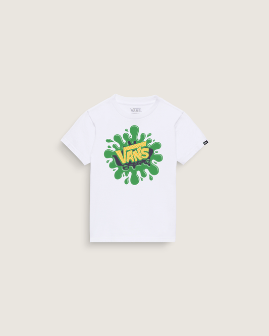 Little Kids Splat T-Shirt in White | Vans discount