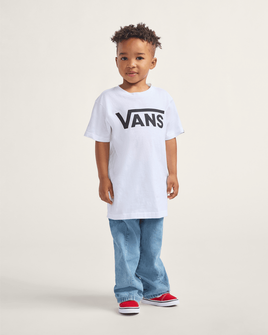 Toddler Vans Classic Kids White/Black T-Shirt | Vans outlet