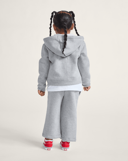 Little Kids Checker Cherries Pullover Hoodie in Cement Heather Grey | Vans sale