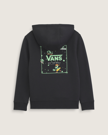 Little Kids Zero Gravity Pullover Hoodie in Black | Vans discount