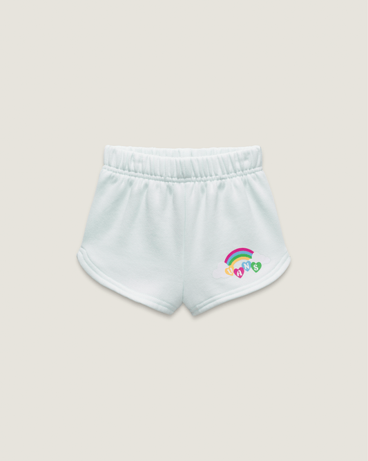 Little Kids Chasse Shorts in White Mint | Vans outlet