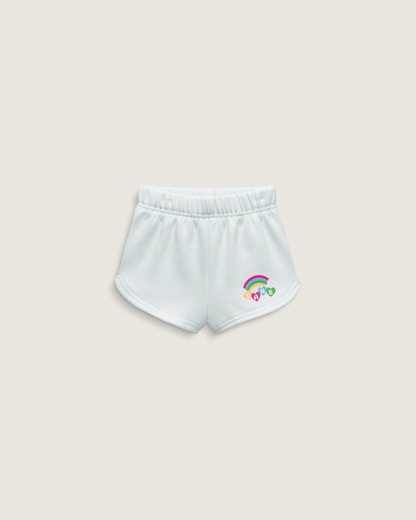 Little Kids Chasse Shorts in White Mint | Vans outlet
