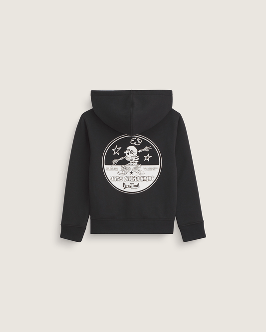 Little Kids Vans Entertainment Zip Hoodie in Black | Vans sale