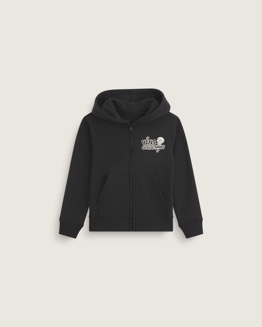 Little Kids Vans Entertainment Zip Hoodie in Black | Vans sale
