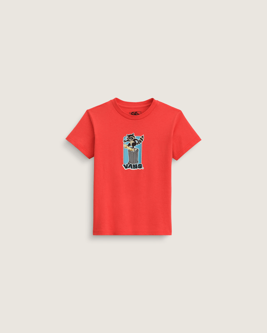 Little Kids Little Kids Trash Tricks T-Shirt in Crimson Haze | Vans on sale
