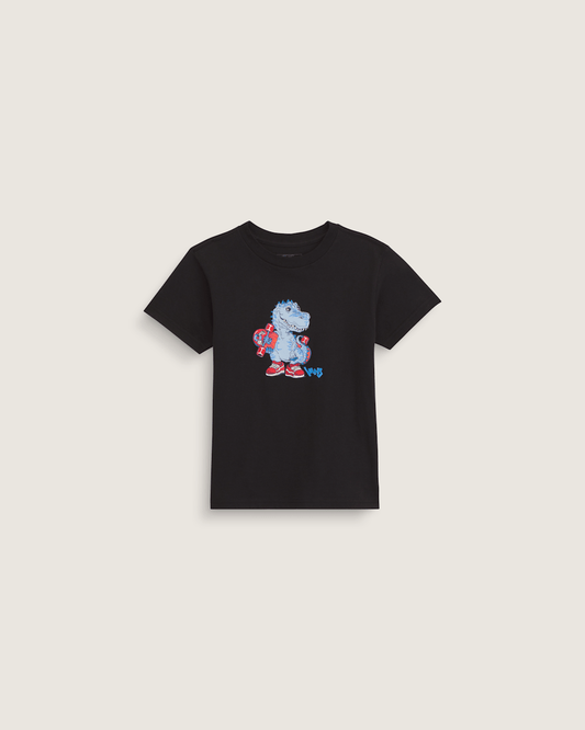 Little Kids Prehistoric Skater T-Shirt in Black | Vans discount
