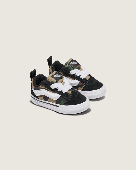 Toddler Knu Skool Shoe in Camo Jungle Green | Vans outlet
